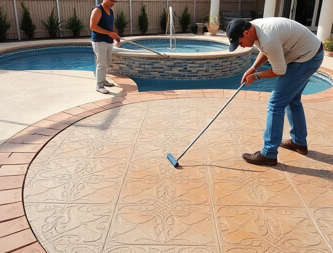 Concrete Pouring & Coloring