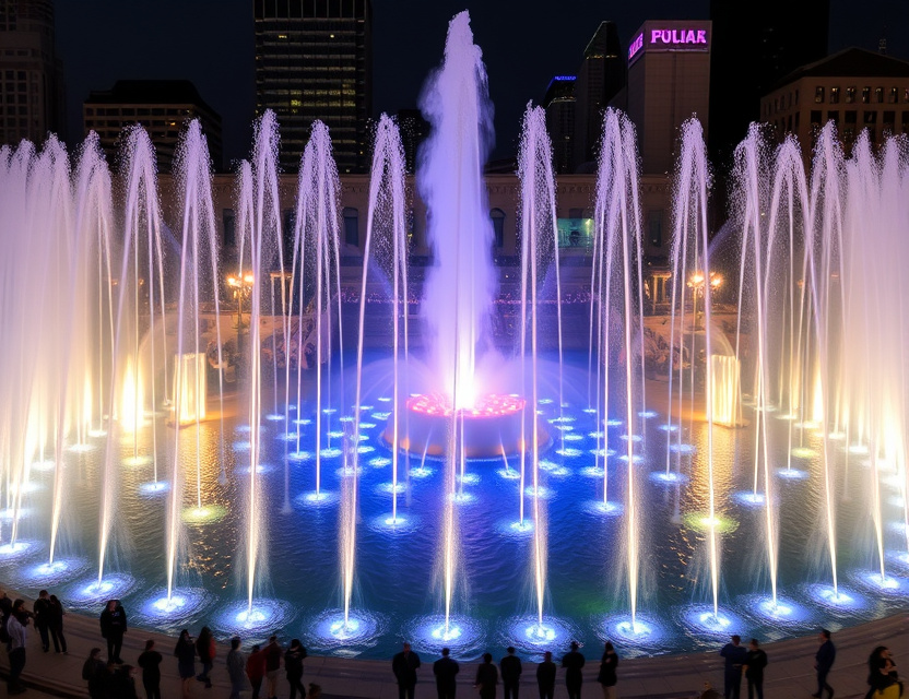 Musical Dancing Fountain project 1