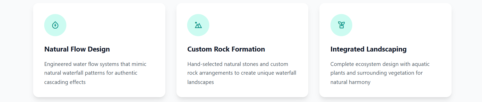 Water Fall System