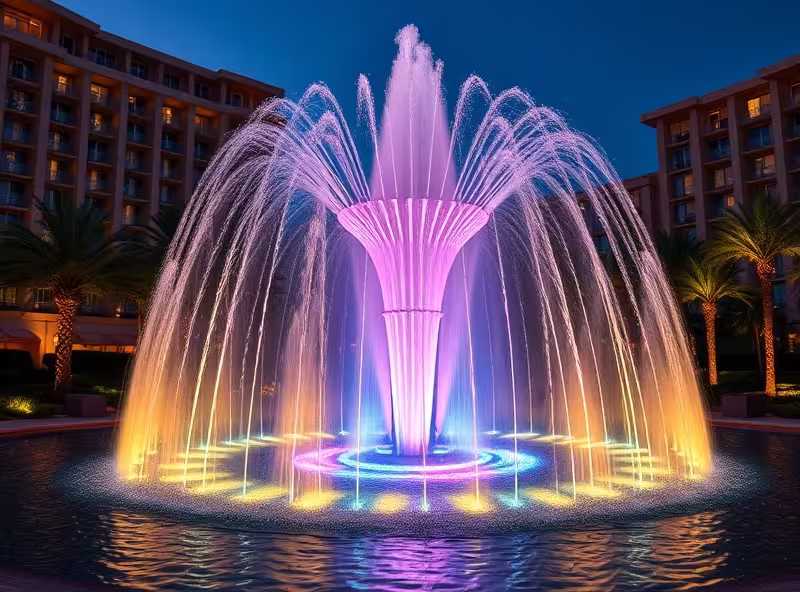 Musical Dancing Fountain in Bangladesh