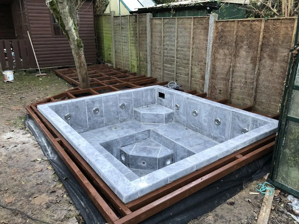 Hot tub installation process in dhaka, khulna bangladesh