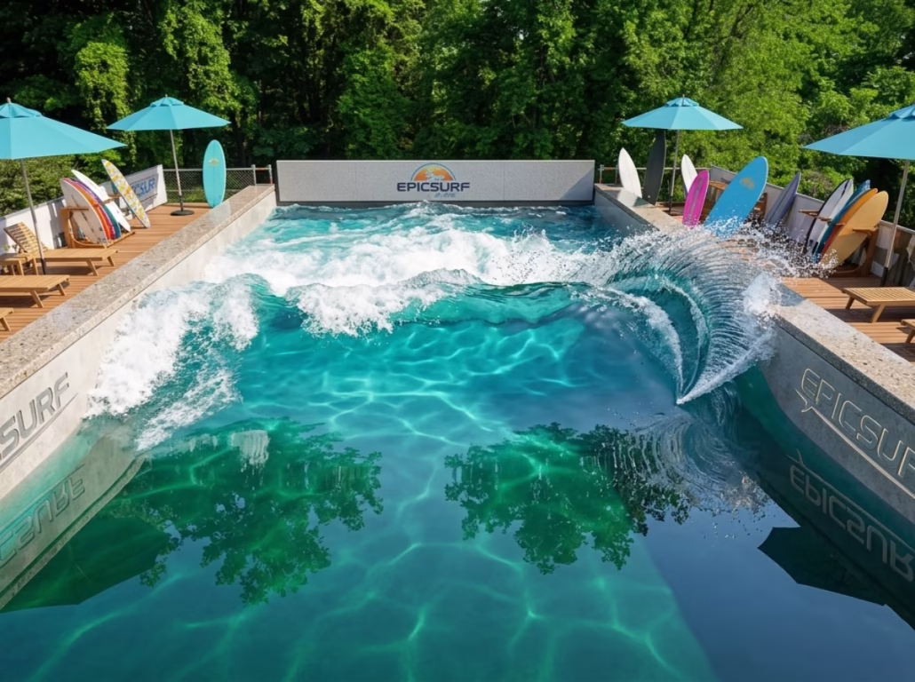 Surfing wave pool - fountech swimming pool company ltd