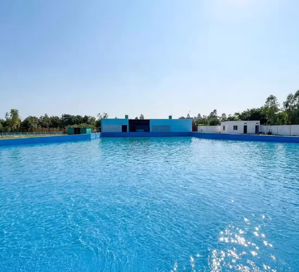 Swimming pool flooring waterproofing in Bangladesh