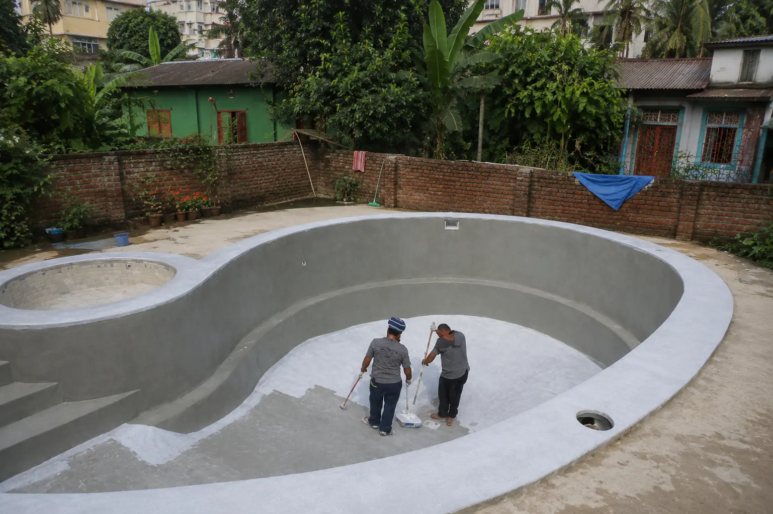 swimming-pool-acrylic waterproofing