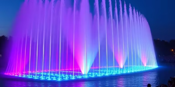 Musical Dancing Fountain in Bangladesh