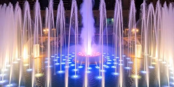 Musical Dancing Fountain in Bangladesh