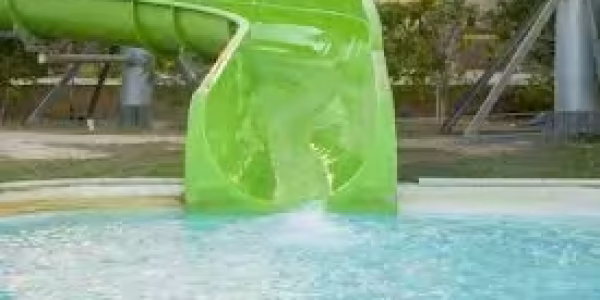 half pipe water slider